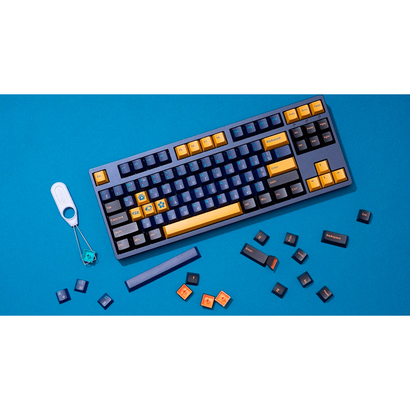 Изображение Клавиатура AKKO 3087 Horizon Akko CS Vintage White Blue/Black (A3087 H AVW)