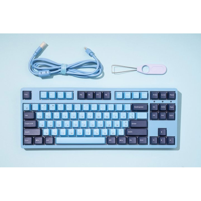 В Украине Клавиатура AKKO 3087 Mirror of the Sky Cherry MX Brown Blue (A3087 MI CBR)