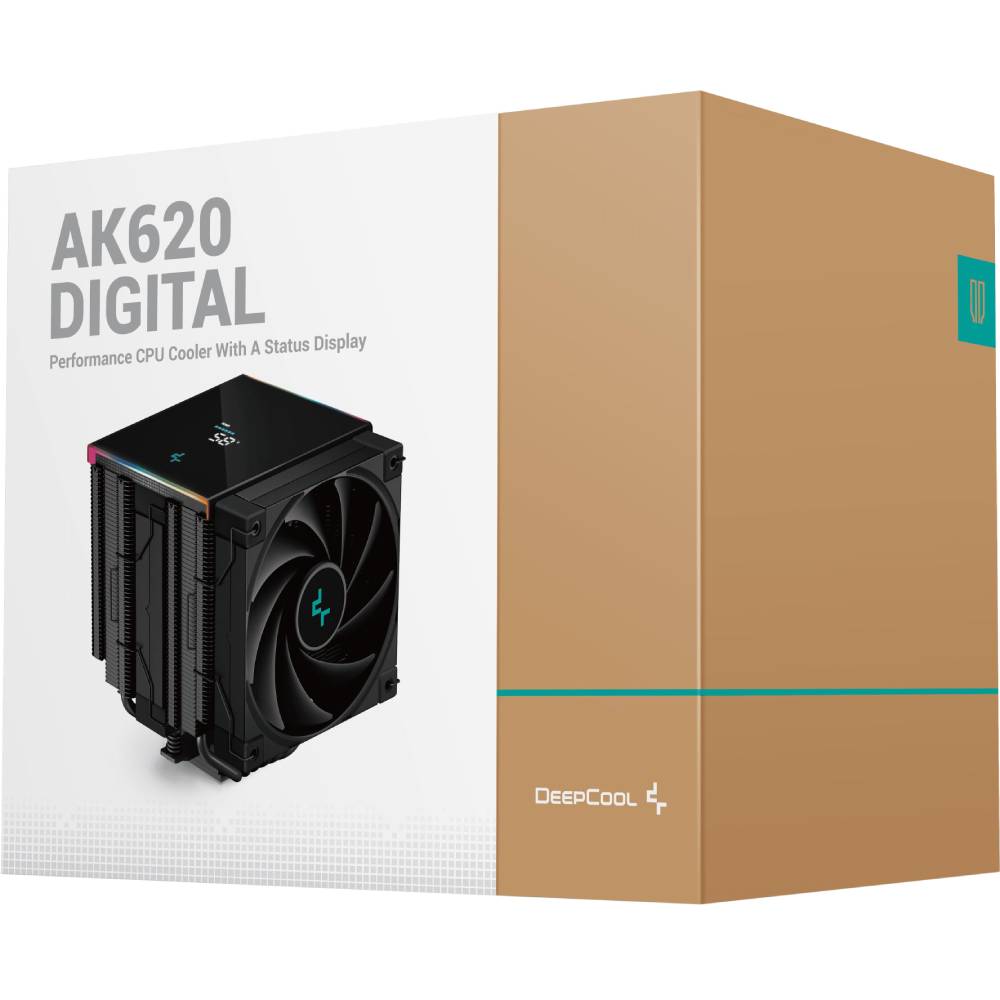 Изображение Кулер процессорный DEEPCOOL AK620 Digital (R-AK620-BKADMN-G)