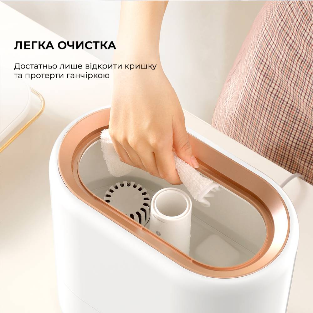 Зображення Зволожувач повітря DEERMA Humidifier 4.5L White DEM-ST636