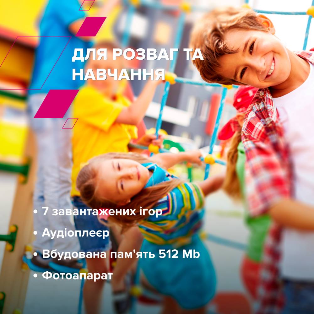 Фото Смарт-годинник CANYON Jondy KW-44 Kids 4G Camera GPS WiFi Music Pink (CNE-KW44PP)