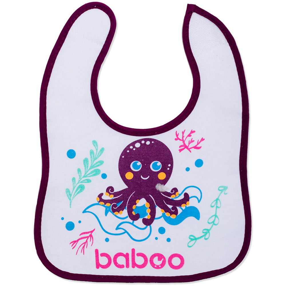 Набор нагрудников BABOO Sea Life (90603) Материал хлопок