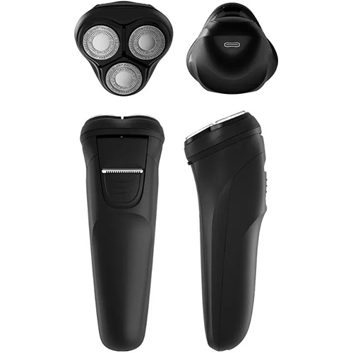 Электробритва ENCHEN Xiaomi Warrior Rotary Shaver Black Способ бритья сухое