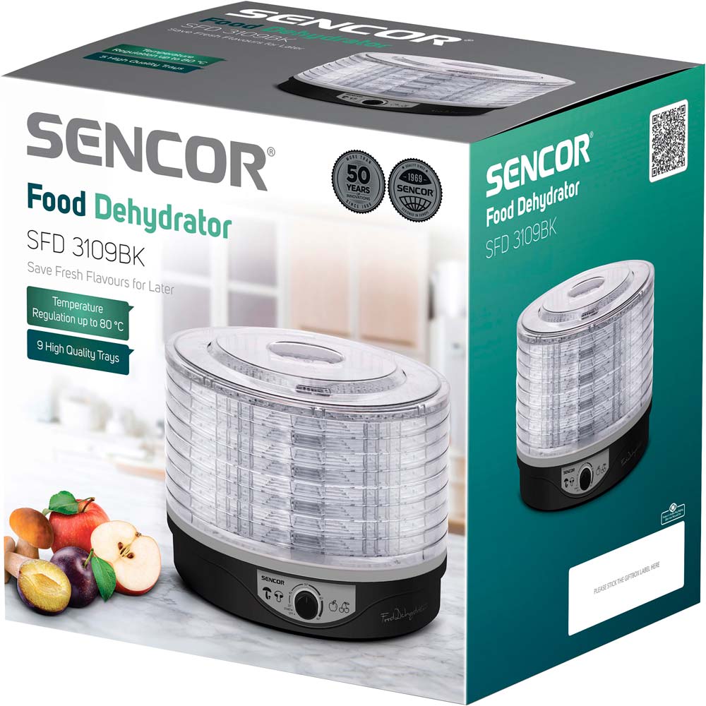 Фото Сушилка SENCOR SFD 3109BK
