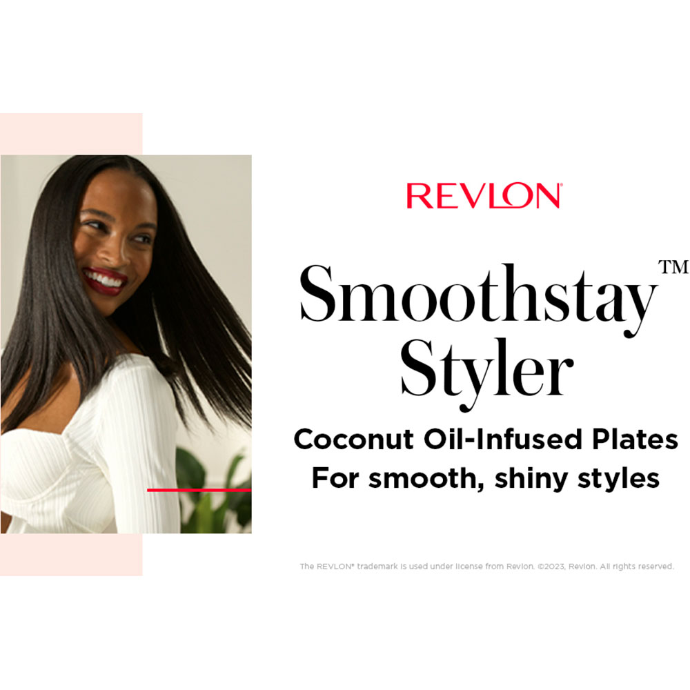 Зовнішній вигляд Випрямляч REVLON Smoothstay Straightener (RVST2211PE)