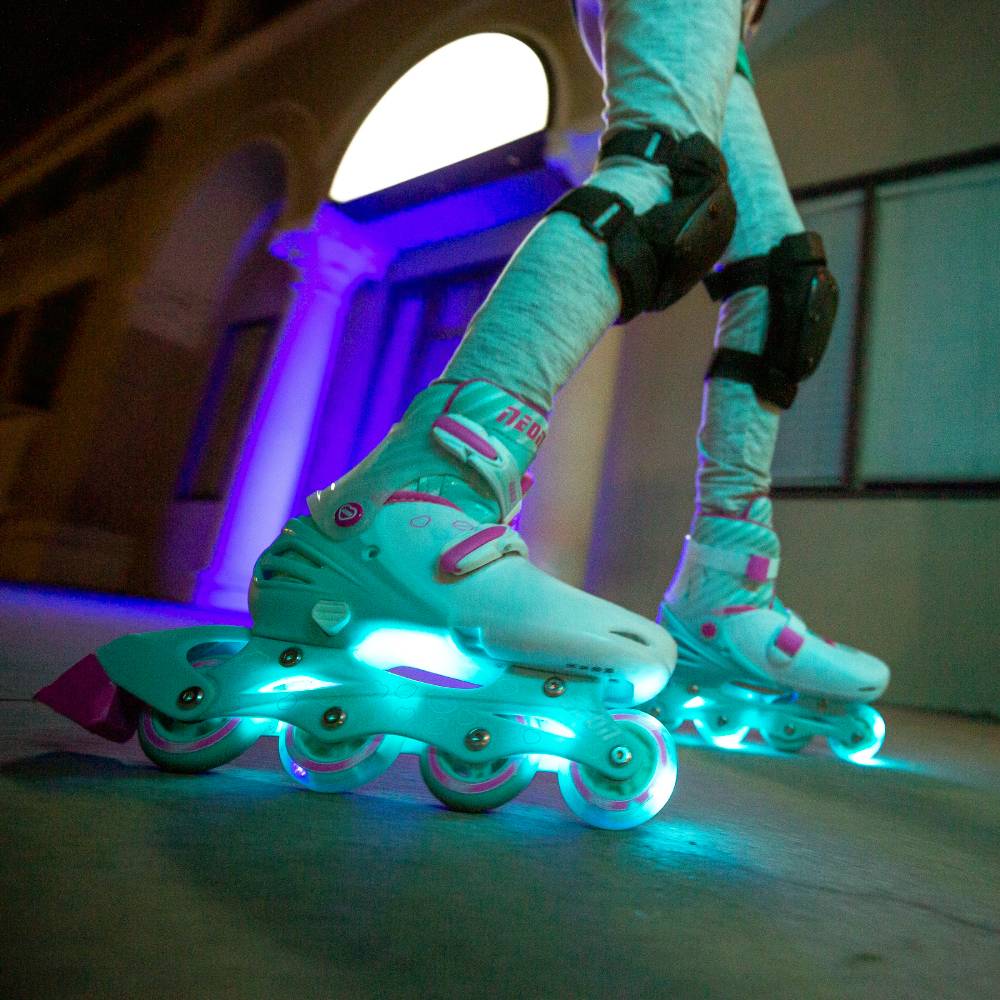 Огляд Ролики NEON COMBO SKATES Turquoise (NT09T4)