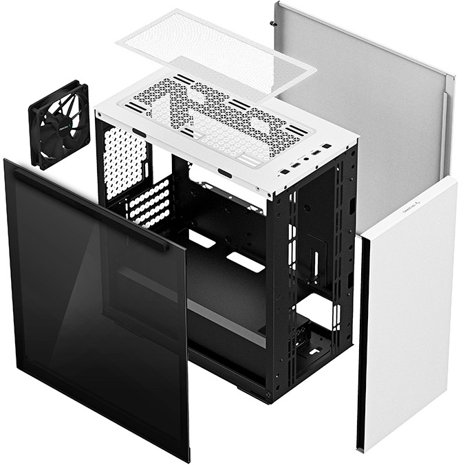 У Фокстрот Корпус DEEPCOOL Macube 110 White (R-MACUBE110-WHNGM1N-G-1)