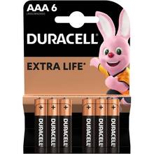 Батарейки DURACELL LR03 MN2400 алкалінові (81545427) 1х6 шт.