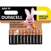 Щелочные батарейки Duracell AAA 10 шт (5002509)