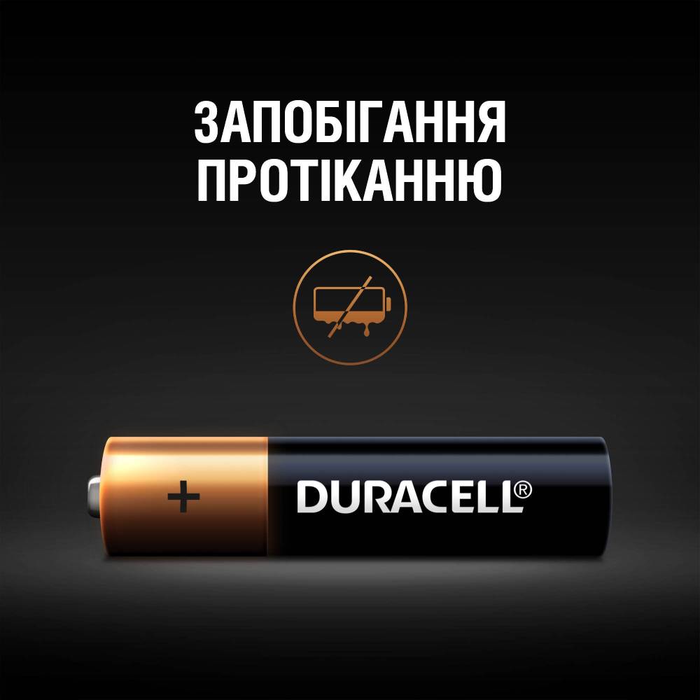 Щелочные батарейки Duracell AAA 2 шт (81545417) Вольтаж 1.5