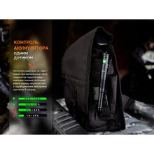 Тактическая ручка с фонариком FENIX T6 Black (T6-Black)