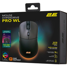 Миша 2E GAMING HyperDrive Pro WL RGB Black (2E-MGHDPR-WL-BK)