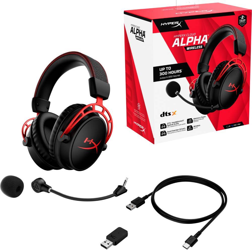 Замовити Гарнітура HYPERX Cloud Alpha Wireless (4P5D4AA)