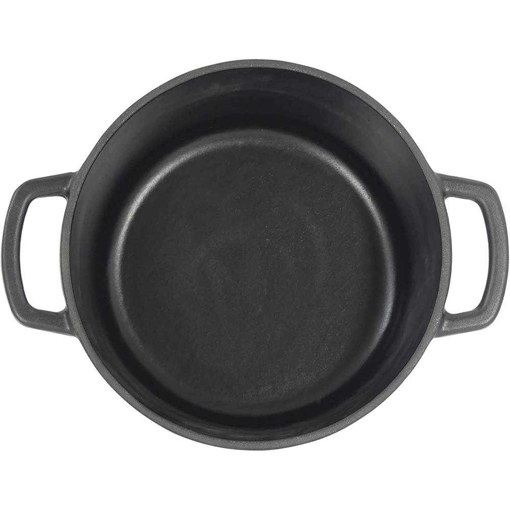 Каструля KELA Calido 2.5 л Black (12470) Внутрішнє антипригарне покриття присутнє