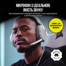 Гарнітура Corsair HS55 Stereo Headset White (CA-9011261-EU)