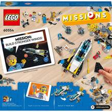 Конструктор LEGO City Missions Миссии исследования Марса на космическом корабле (60354)