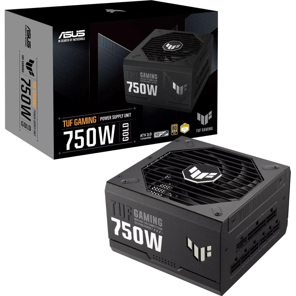 В интернет магазине Блок питания ASUS TUF-GAMING-750G PCIE5 750W Gold (90YE00S3-B0NA00)