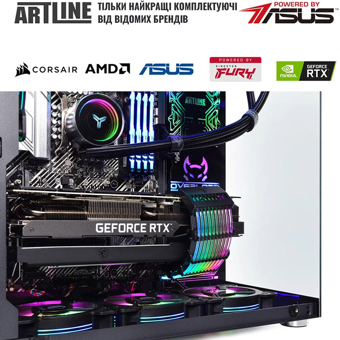 Компьютер ARTLINE Gaming X94 (X94v73Win) Модель процессора 7800X3D