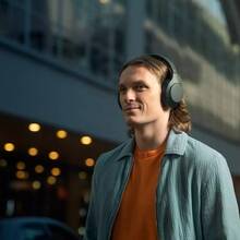 Гарнітура PHILIPS TAH8506 Over-ear ANC Hi-Res Wireless Mic Black (TAH8506BK/00)