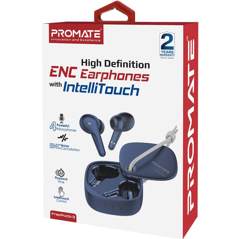 Гарнитура PROMATE freepods-3.blue Вид гарнитура