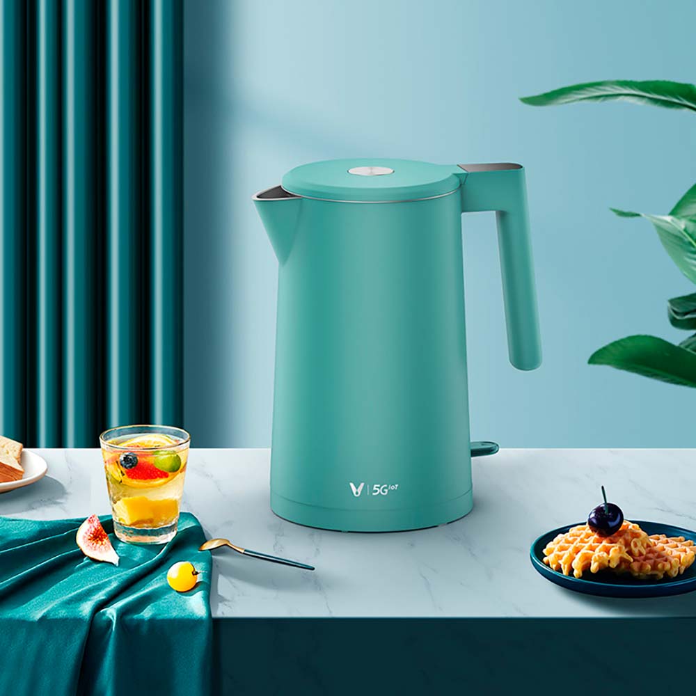 В Україні Електрочайник Xiaomi Viomi Kettle Fast Green (YM-K1705)