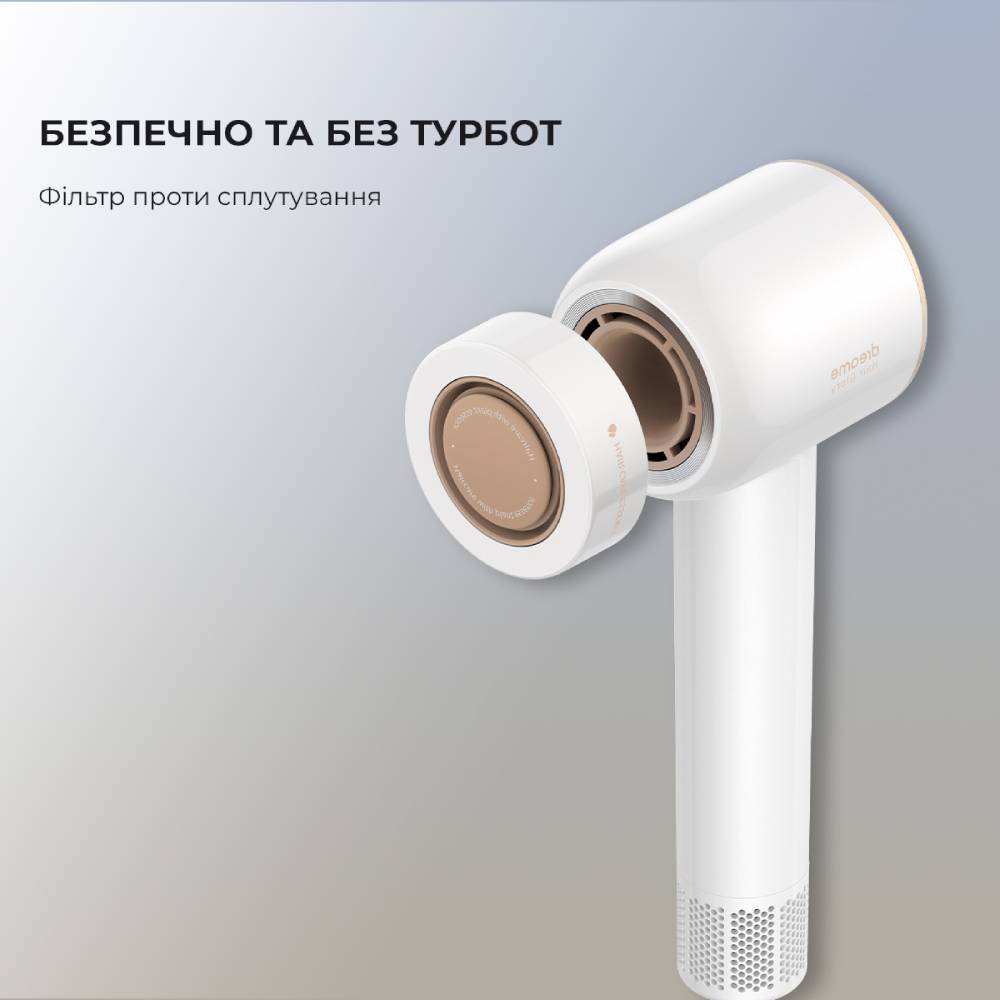 В интернет магазине Фен DREAME Hair Dryer Glory-WH (AHD6A-WH)