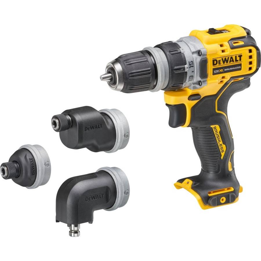 Дрель-шуруповерт DEWALT XR Li-Ion (DCD703NT) Патрон быстрозажимной