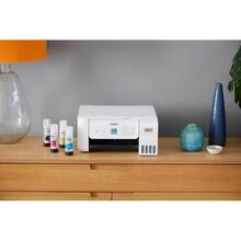 МФУ струйное EPSON EcoTank L3266 WI-FI White (C11CJ66411)