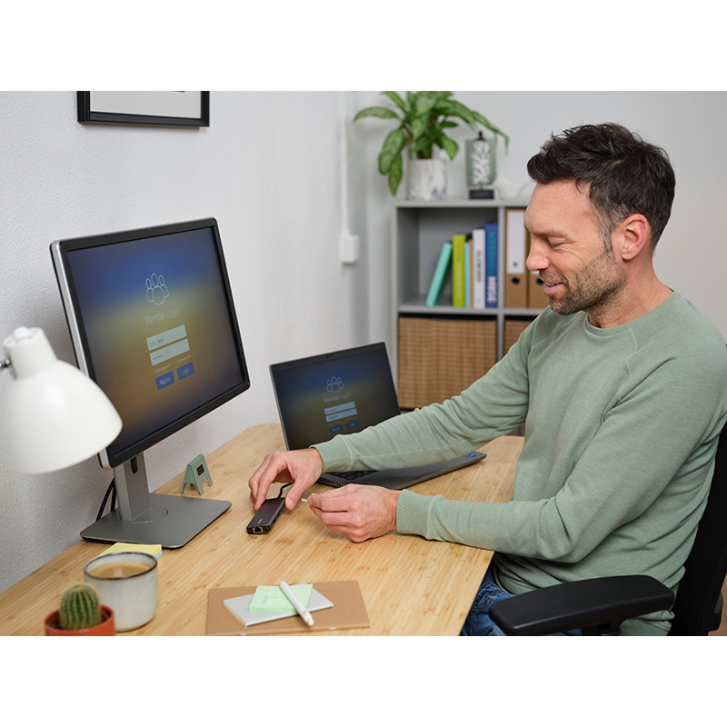В Украине Док-станция TRUST Dalyx 6-in-1 USB-C Multi-port Dock Aluminium (24968)