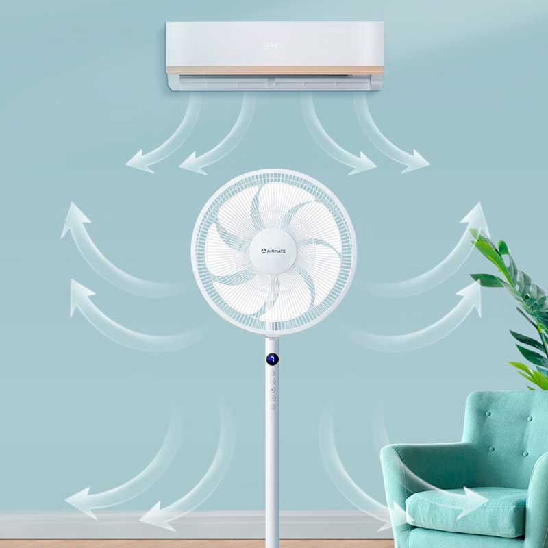 Вентилятор Xiaomi Airmate White CS35-R20 (Ф21058) Потужність 50