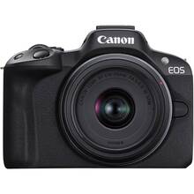 Фотоапарат CANON EOS R50 + RF-S 18-45 IS STM + RF-S 55-210 IS STM Black (5811C034)