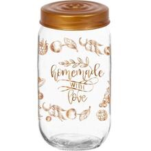 Банку HEREVIN Decorated Jam Jar-Homemade With Love 1 л (171541-072)