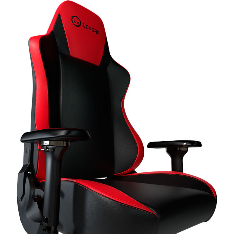 Кресло LORGAR Base 311 Black Red (LRG-CHR311BR) Материал корпуса металл