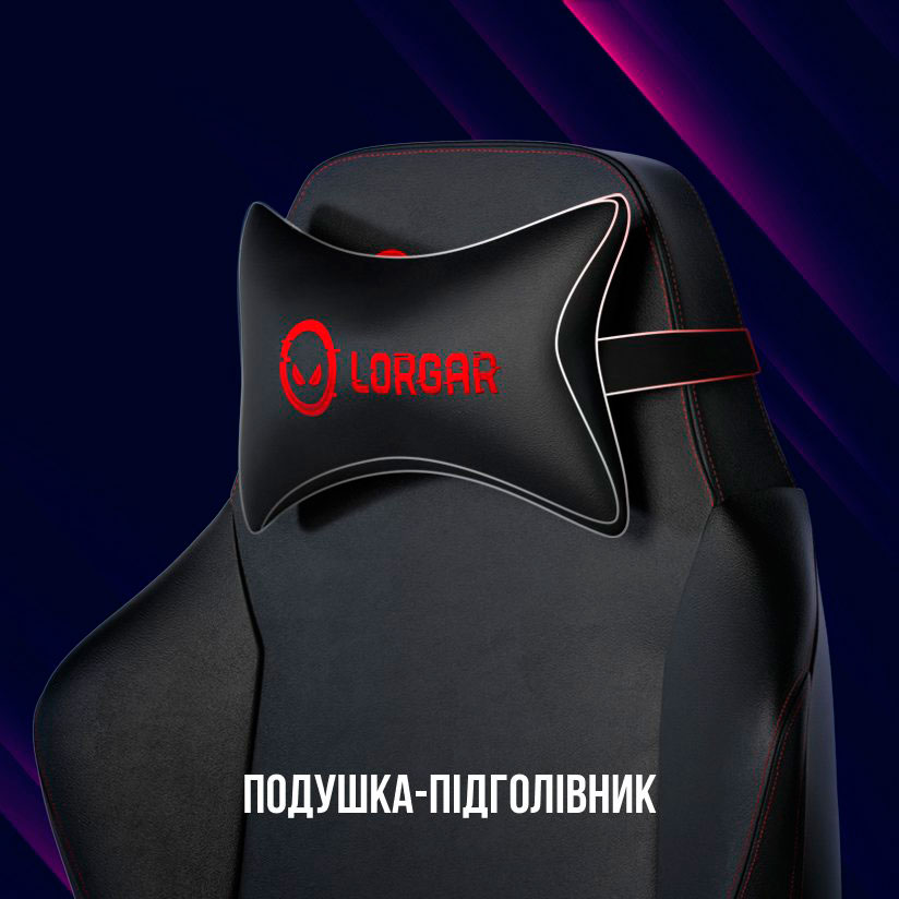 В інтернет магазині Крісло LORGAR Embrace 533 Black Red (LRG-CHR533BR)