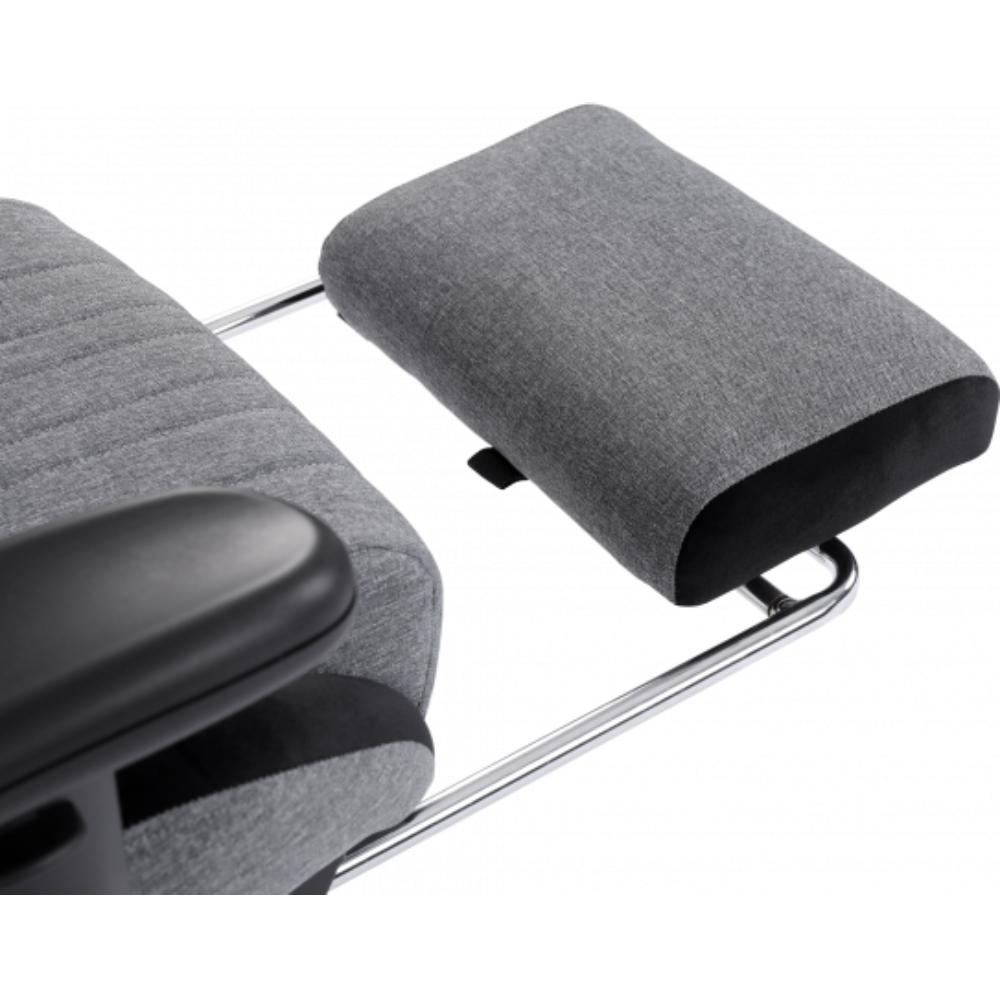В Україні Крісло GT RACER X-2534-F Fabric Gray/Black Suede
