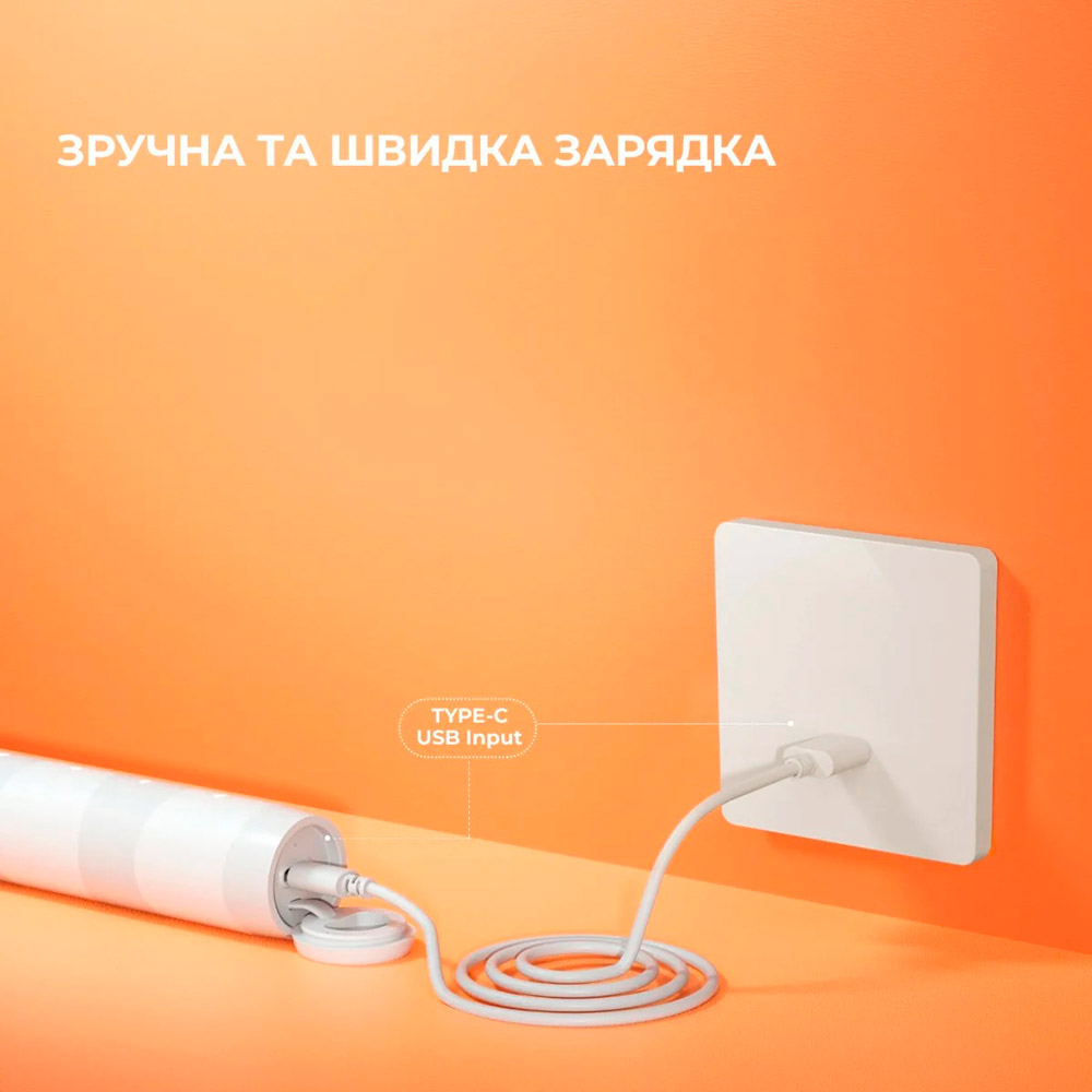 Зубна щітка OCLEAN Flow S Sonic Electric Toothbrush White (6970810552959) Дизайн для дорослих