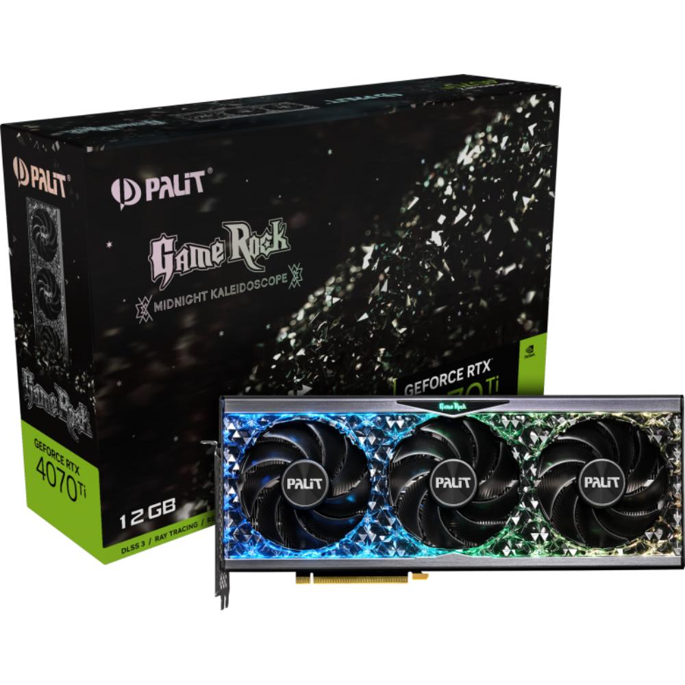 Покупка Відеокарта PALIT-XPERTVISION RTX4070TI GameRock 12GB 192Bit 2610/21000MHz (NED407T019K9-1045G)