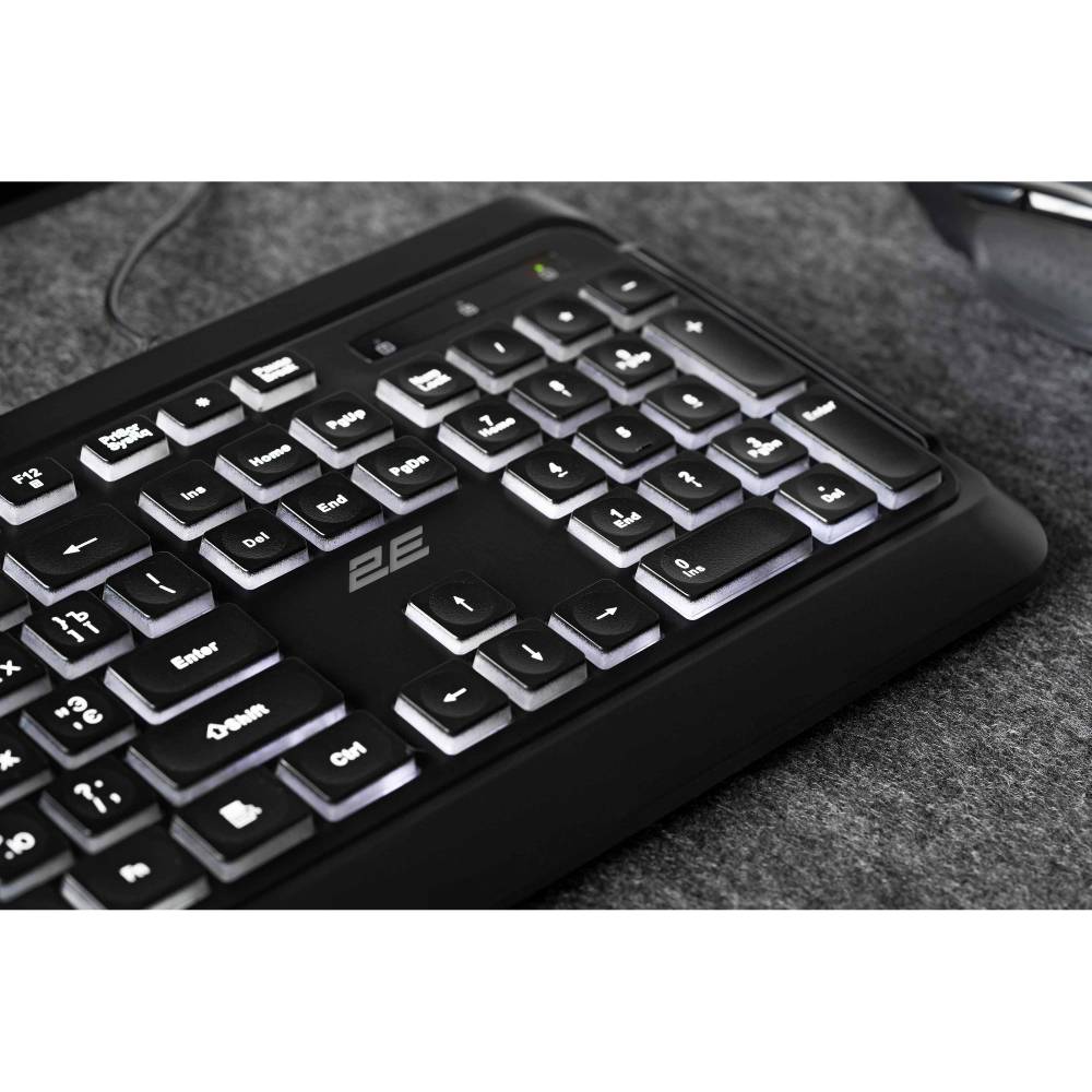 В Украине Клавиатура 2E KS120 USB Black (2E-KS120UB)