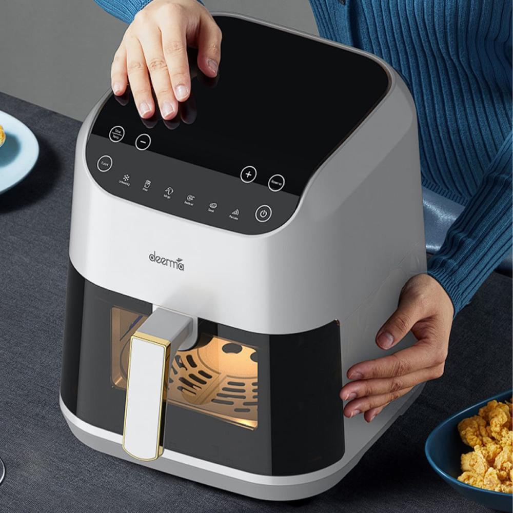 Фото 19 Мультипіч Deerma Air Fryer KZ130 5,5 л (DEM-KZ130W)