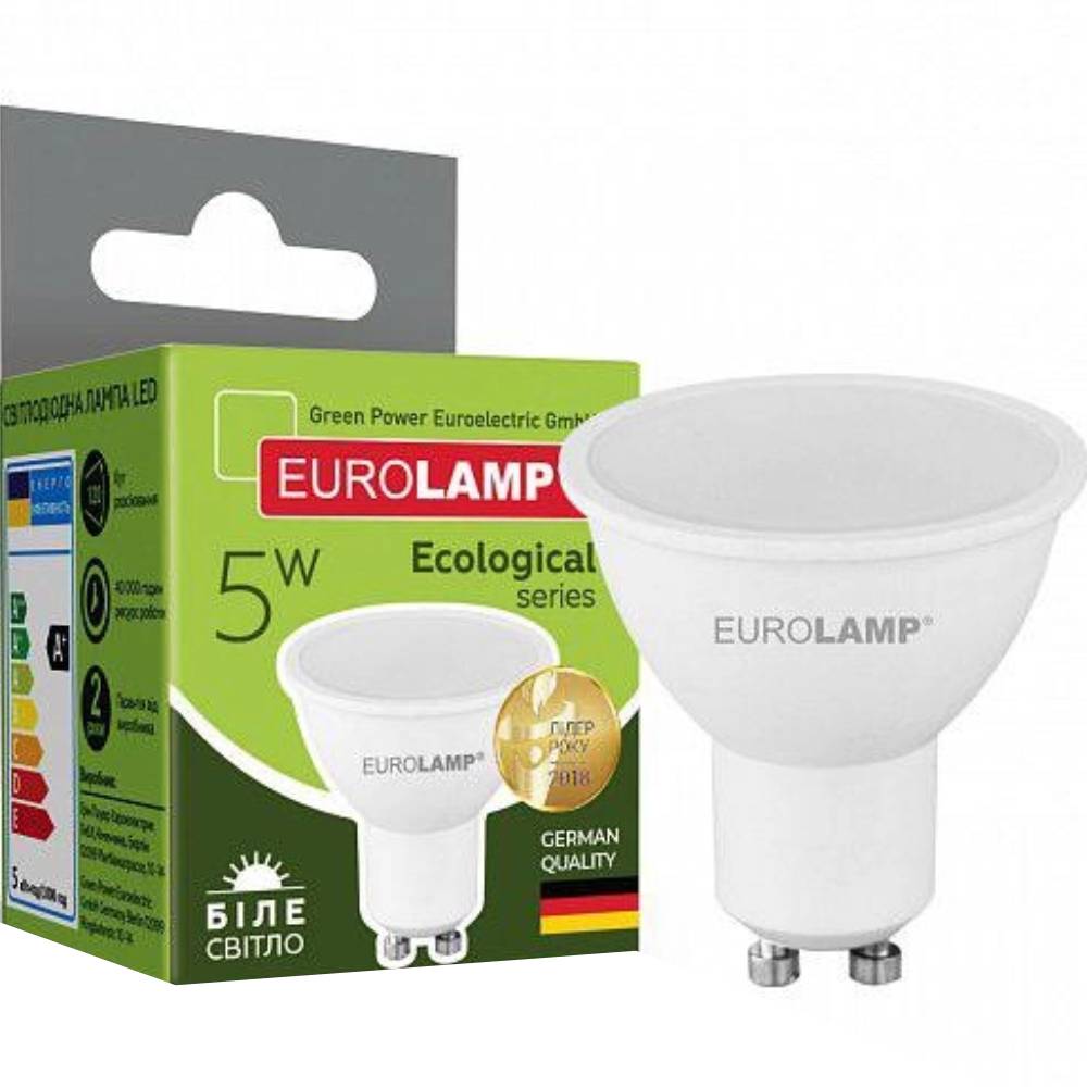 Светодиодная лампа EUROLAM ECO серия P 5W 4000K (LED-SMD-05104(P)) Светодиодная лампа EUROLAM ECO серия P 5W 4000K (LED-SMD-05104(P))