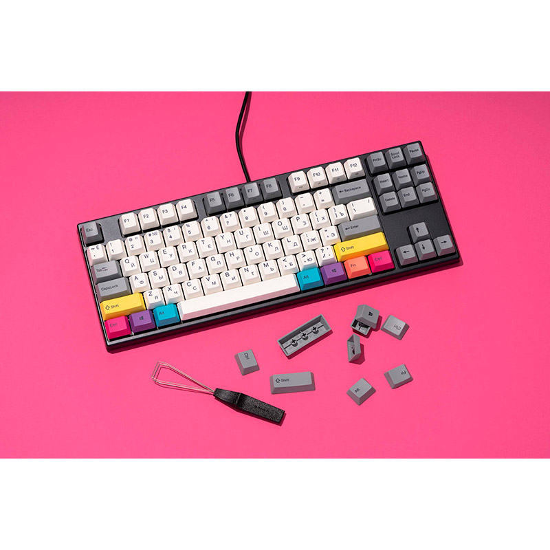 В Украине Клавиатура VARMILO VEA87 CMYK Cherry Mx Blue EN/UKR (A23A024D2A3A17A007)