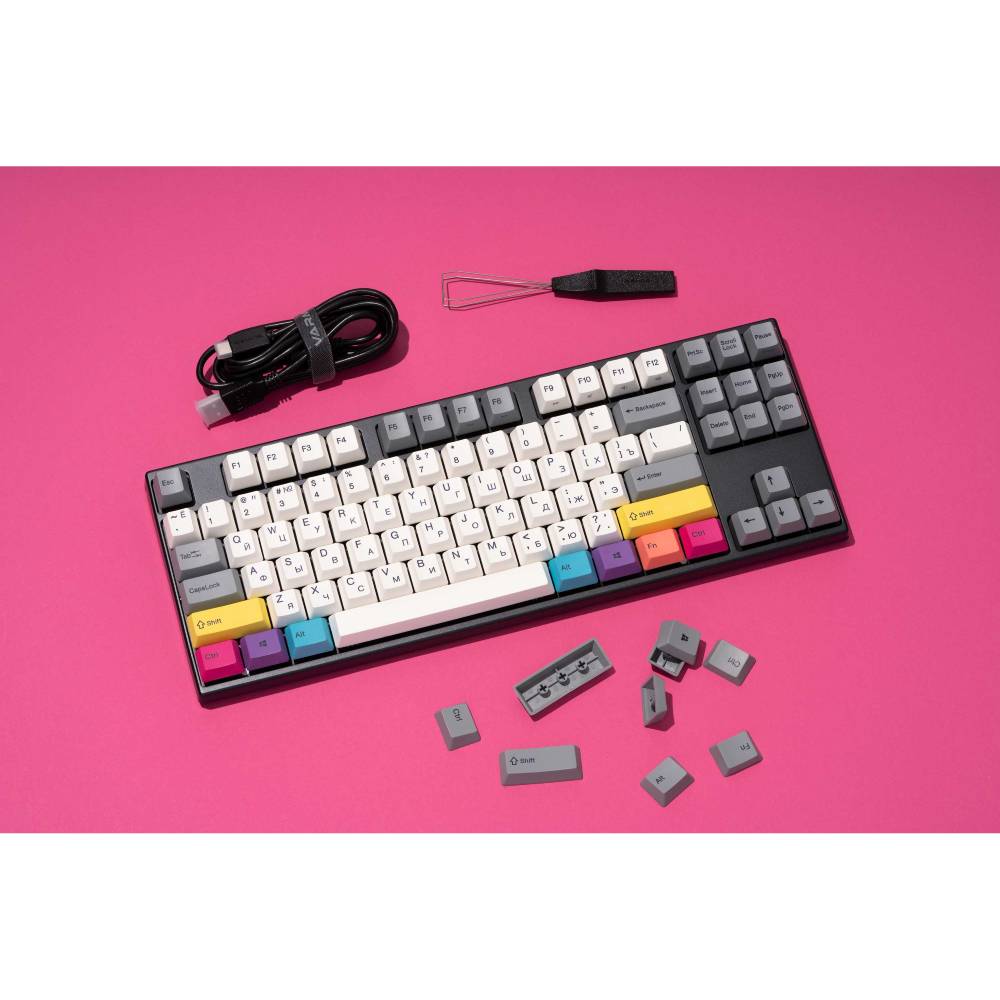 Замовити Клавіатура VARMILO VEM87 CMYK EC V2 Sakura Black (A33A024A9A3A17A007)