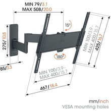 Кронштейн Vogels TVM 1443 Black (1814430)