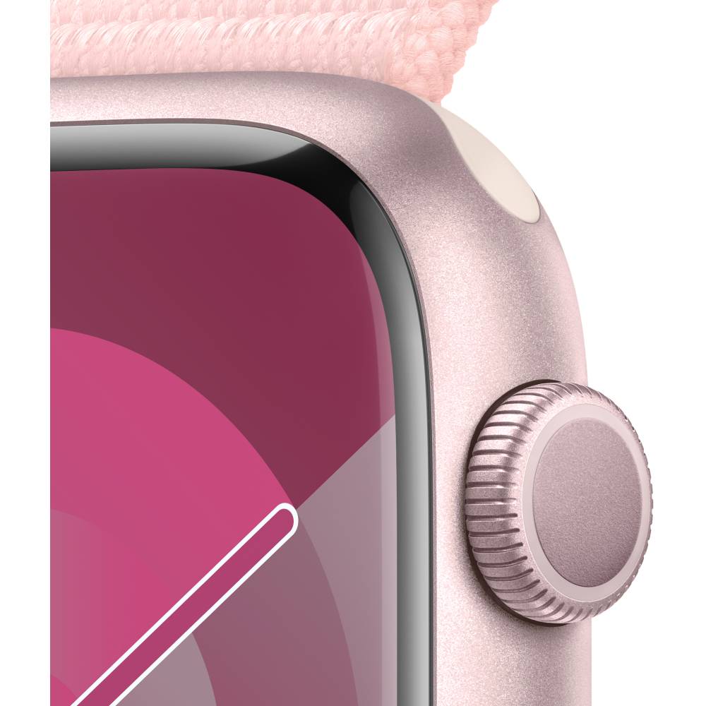 Смарт-часы APPLE Watch Series 9 GPS 41mm Pink Alum Light Pink Sp/Loop (MR953QP/A) Операционная система Watch OS