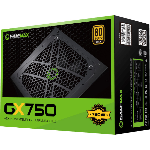 В Україні Блок живлення GameMax GX-750 Modular