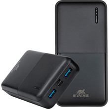 Powerbank RIVACASE RIVAPOWER VA2572 20000mAh Black