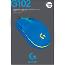 Миша Logitech G102 Lightsync USB Blue (910-005801)