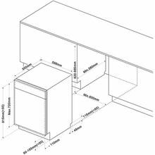 Встраиваемая посудомоечная машина PRIME TECHNICS PDW 60120 DSBI