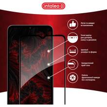 Защитное стекло INTALEO Full Glue для MOTO E13 Черный (1283126573651)