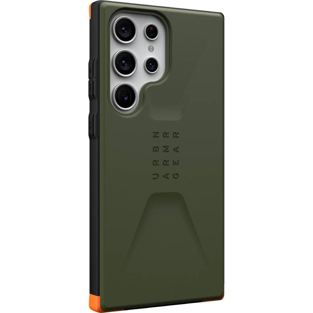 Чохол UAG Civilian Samsung Galaxy S23 Ultra Olive Drab (214136117272) Матеріал поліуретан